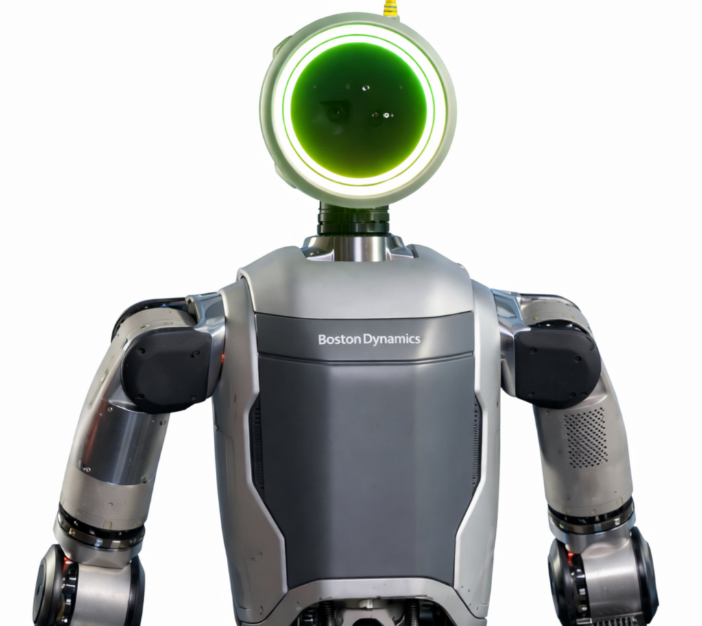 Atlas humanoid robot by Boston Dynamics performing advanced mobility tasks