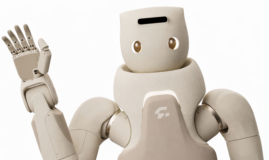 Gr-3 robot featuring advanced human interaction.