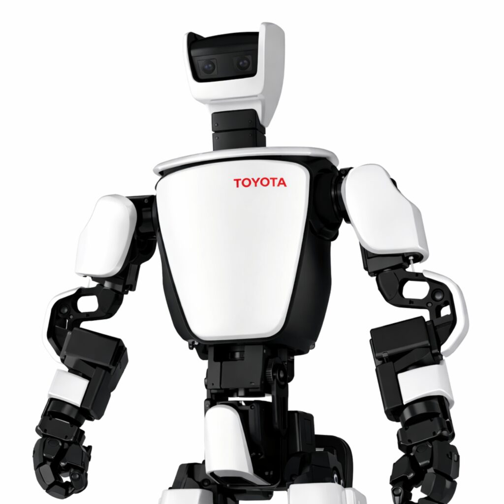 T-HR3 humanoid robot designed for advanced human-robot interaction and remote control