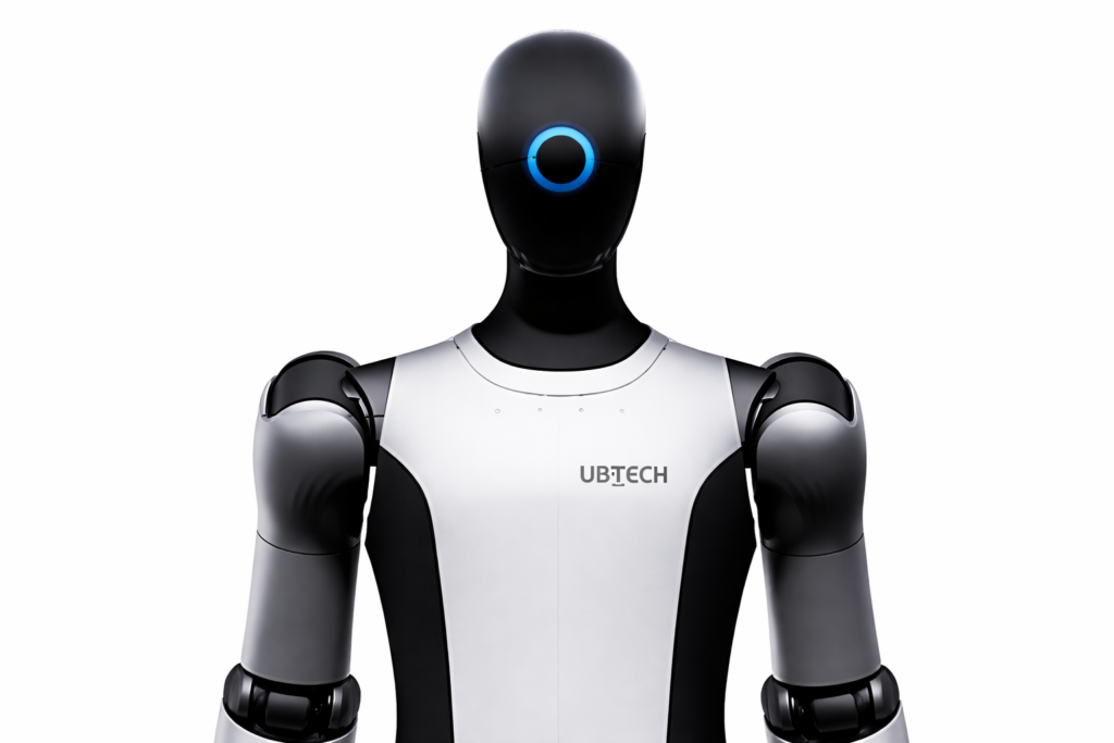 Walker humanoid robot designed for home service and smart assistance