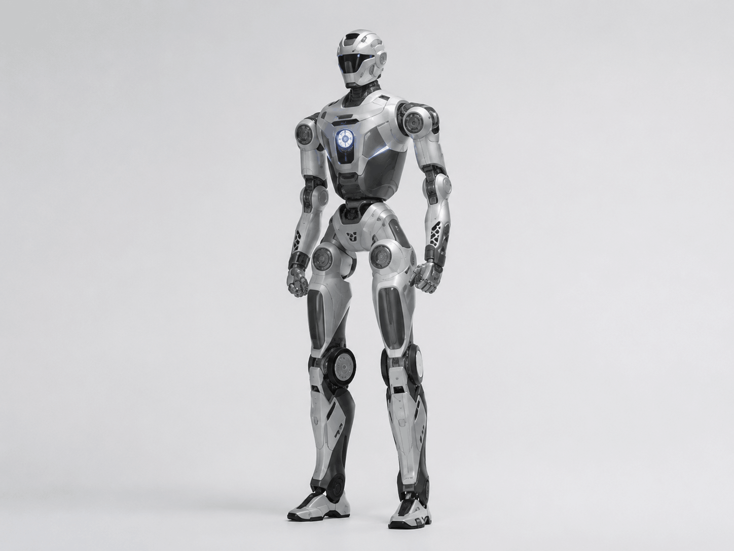 T-800 humanoid robot by EngineAI standing 1.73 meters tall with magnesium-aluminum alloy chassis