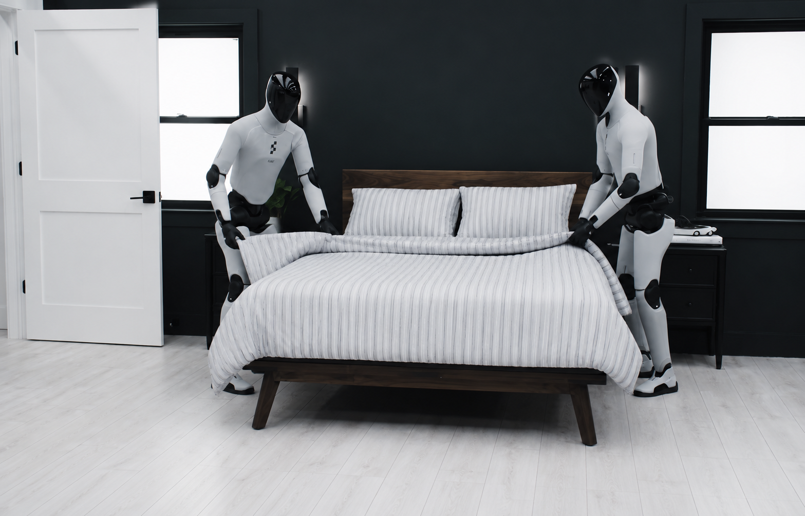 Figure 03 Made a Bed in Under 2 Minutes: What the Helix 02 Bedroom Tidy Demo Showed