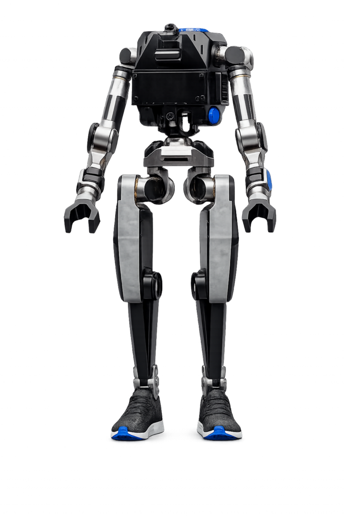 Moby humanoid robot by Noble Machines