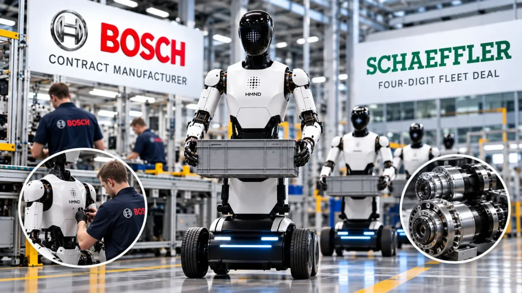 Bosch and Schaeffler Signed With Humanoid